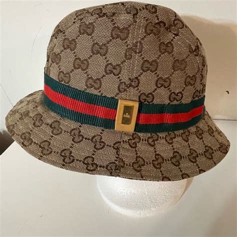 gucci bucket hat with smiley face|who made gucci bucket hat.